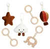 Arche de jeu en bois Relaxdays, 6 jouets amovibles, D x L x Voir les images du produit 7