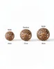 Kovová koule dekorace – trojúhelník D23cm otevřená Náhled obrázku produktu 3