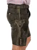 MADDOX Kurze Lederhose "Ammersee" mit Gürtel | Antik Smoke Produktbild-Vorschau 12
