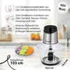 Cloer 6829, 1,2 liter, zilverkleurig, transparant, glas, Productafbeelding-voorbeeld 3