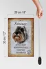 Holzschild Spruch 20x30cm Schnauzer Hund Schild Produktbild-Vorschau 6