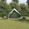 vidaXL Familienzelt mit Dach Grün und Weiß 220 x 220 x 184 Produktbild-Vorschau 3