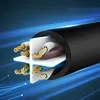 Ugreen plochý LAN Ethernet Cat6, 2m - Černá Náhled obrázku produktu 8