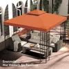 Toit de rechange pour pavillon de jardin en métal Tente de Voir les images du produit 7