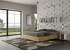ITYHOME - Bett mit Lattenrost 160x200 Eiche Natur Nuamo Produktbild-Vorschau 4