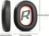 TRADEBIT 2x náhradné náušníky pre slúchadlá Plantronics Náhľad obrázku produktu 5
