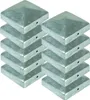 BURI 10x Chapeau de poteau Pyramide 71x71 mm Chapeau de Voir les images du produit 1