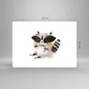 Poster - Poster ohne Rahmen - Waschbär Tasse Kinder - 70x50 Produktbild-Vorschau 4