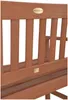 Gartenbank PROMOTION 2-sitzig mit Armlehne aus 100% Eukalyptus geölt Podgląd zdjęcia produktu