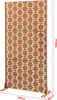 A freestanding decorative screen with a geometric pattern, shown outdoors on a white background. Náhled obrázku produktu