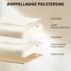 HOMCOM Bürostuhl Schreibtischstuhl mit Lendenwirbelstütze, Produktbild-Vorschau 4