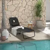 Sonnenliege klappbar, Gartenliege mit Gesichtsöffnung & Produktbild-Vorschau 2