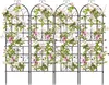 COSTWAY Treillis en métal, set de 4, clôture de jardin, Voir les images du produit 1