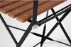 Bolero Klappbare Terrassenstühle Holzimitat Produktbild-Vorschau 12