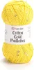Yarnart Baumwolle Gold Paillettes 7106 - Leuchtend Gelb mit Produktbild-Vorschau 2
