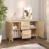The Living Store Sideboard Sonoma-Eiche 100x36x60 cm Produktbild-Vorschau 8