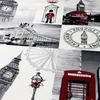 Dywan designerski London Patchwork kremowo-szary z Podgląd zdjęcia produktu 2
