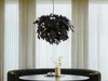 Lustre LEAVY noir et or, 4xE14x28W, métal, dimensions : Voir les images du produit 4