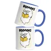 BOOOKS Tasse blau Buchliebe Bücher lesen Buchliebhaber Produktbild-Vorschau 2