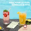 bremermann 6 pailles en verre, 20 cm de long, Voir les images du produit 2