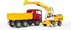 Bruder 02751 - MAN TGA Kipp-LKW und Liebherr Schaufelbagger Produktbild-Vorschau 24
