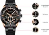 A watch with callouts highlighting its features. Produktbild-Vorschau
