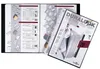 DURABLE Portalistini DURALOOK® PLUS A4 con 20 buste, Nero, Anteprima dell’immagine prodotto 4