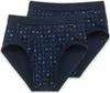 SCHIESSER Slip da uomo 2 PACK - Slip sportivo, Essentials a Anteprima dell’immagine prodotto 1