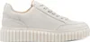 A side view of a single white s.Oliver women's platform sneaker. Produktbild-Vorschau