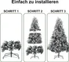 TolleTour künstlicher Weihnachtsbaum 150cm (Ø ca. 95 cm) Produktbild-Vorschau 6