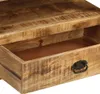 Mobile TV 120x35x45 cm in legno massiccio di mango Anteprima dell’immagine prodotto 6