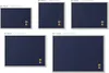 Magnetboard 100x70 cm – Silberner Rahmen – Dunkelblau – Produktbild-Vorschau 7