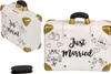 Spardose Reisekoffer Just Married 15x13cm Produktbild-Vorschau 1