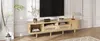Meuble TV ovale de 170 x 40 x 40 cm, meuble TV avec 2 Voir les images du produit 7