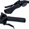 Set Fahrradgriffe Ergo-Grip Antirutsch 135mm Schwarz Produktbild-Vorschau 3