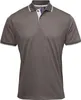 Premier Homme Contraste Coolchecker Polo RW5520 (M) (Gris Voir les images du produit 1