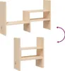 vidaXL Support d'écran (39-72)x17x43 cm pin massif Voir les images du produit 10
