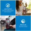NALGENE 32OZ WM SUST Bouteille unie, aubergine Voir les images du produit 10