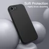 Für iPhone 16e ( 6.1" ) Schwarz Silikon Handy Schutz Hülle Produktbild-Vorschau 3