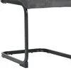 home24 Freischwinger 4er-Set - Metall / Textil Produktbild-Vorschau 7