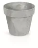 Květináč CUBE BETON EFFECT 14 cm - barva: šedá Náhled obrázku produktu 1