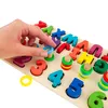 Montessori drevené puzzle abeceda čísla veda Náhľad obrázku produktu 6