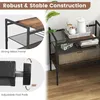 Stolik boczny z 3 półkami, wysuwanym blatem i wyjmowaną Podgląd zdjęcia produktu 4
