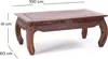 OPIUMTISCH "EAST" | 100x60cm (BxT), Mahagoni | Produktbild-Vorschau 2