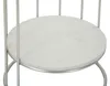 Mauro Ferretti Beistelltisch, Ø 40 x 76 cm, silberfarben Produktbild-Vorschau 4
