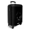 NoBoringSuitcases.com® - Koffer schwarz - Schwarzer Panther Produktbild-Vorschau 2