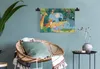MuchoWow® Wandteppich Wandbehang Dschungel - Design - Tiere Produktbild-Vorschau 5