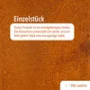Edelrost Sichtschutzwand Kreis 2er Set inklusive Bodenanker Produktbild-Vorschau 6