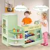 GOPLUS Kinder Kaufladen, Supermarkt aus Holz, Produktbild-Vorschau 2