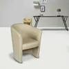 Sessel mit Kunstlederbezug, Farbe Beige, Maße 65 x 78 x 60 Produktbild-Vorschau 2